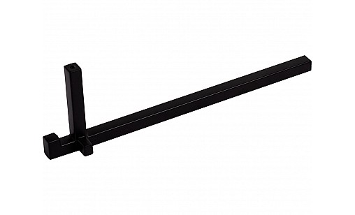 Крючок к системе для прихожей WL 12/L BLKM Чорный Матовый ДС