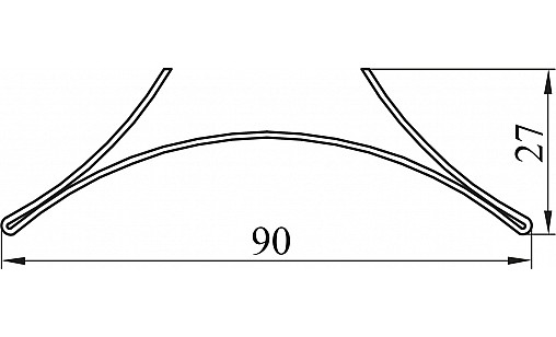 Стопор для раздвижной системы ДС СтандартЛайн Стопор для раздвижной системы ДС СтандартЛайн