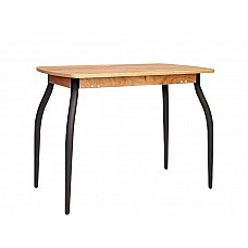 Стол TALIO EXT LITE BLACK 1100/1420*700 Дуб Золотой