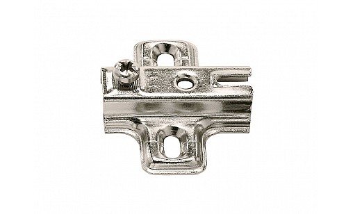 Монтажна планка Metalla А хрестова 0 мм під шуруп 311.98.500 Hafele