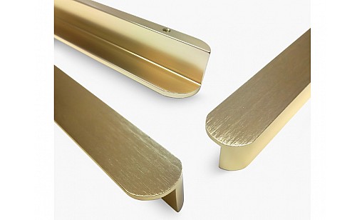 Ручка Bravo Long Y 1200 мм брашоване золото FX-183-1200-109