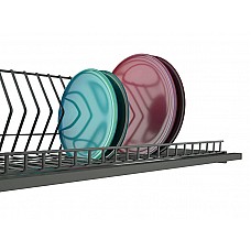 Сушарка 800 мм антрацит однорівнева Ovalina O-194NMN Siderplast Сушарка 800 мм антрацит однорівнева Ovalina O-194NMN Siderplast