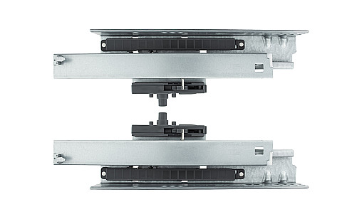 ДТС Направляющая скрытого монтажа 18mm L-300 полного выдвижения Tip-on FF80300HX ДТС Направляющая скрытого монтажа 18mm L-300 полного выдвижения Tip-on FF80300HX
