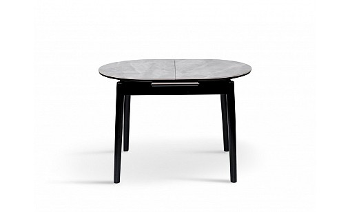 Стол обеденный ТИТАН 1100(1400)*750*760 бетон/черный