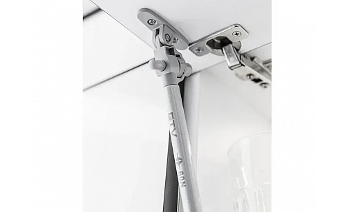 Амортизатор газовий для ДСП з амортизатором та регулюванням 100N сірий PD-GAM100-N02  GTV