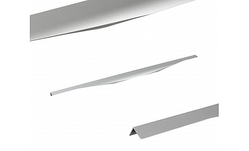 Ручка профільна UA 04/0540 G6 Хром Матовий ДС