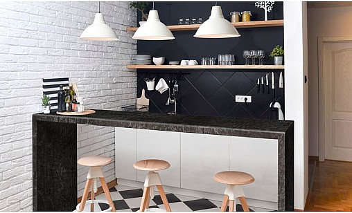 Стільниця LUXEFORM S496 Готика 2U R6 4200х1200х28 мм вологост.