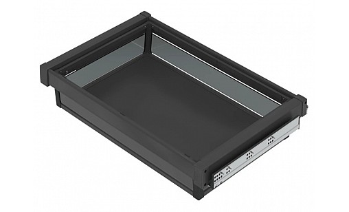 Полиця з боковим кріпленням Starax 560-590*475*170мм 600мм антрацит S-6791