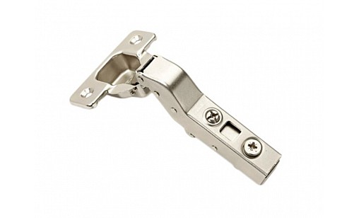 Завіс METALLA D SM N 45° сталь нікельований 45х9.5 під шуруп з доводчиком 315.01.711 Hafele