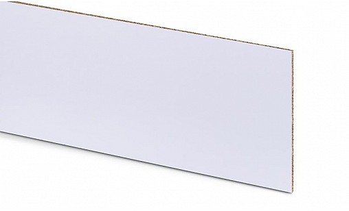 Стінова панель LUXEFORM W74 Бiлий бекинг пластик білий 3050х1200х10 мм