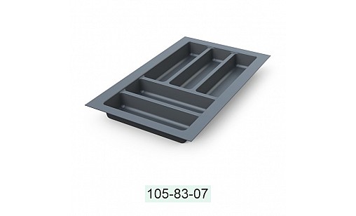 Лоток TRAYBOND 292 мм, антрацит, 105-83-07-309