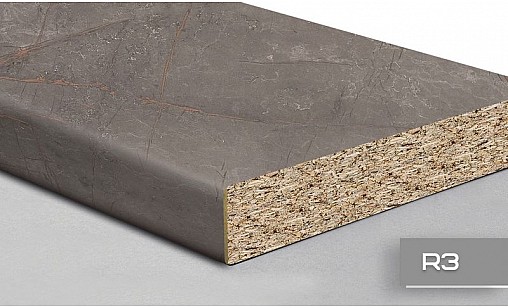 Стільниця LUXEFORM S148 Мармур Толедо 2U R3 3050х1200х38 мм