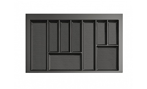 Лоток для кухонних приладів MAX  800 мм 690-750x490 графіт TE36.0123.05.007 Rejs