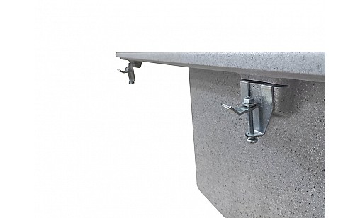 Мойка гранитная VENTOLUX FABIA D500x200 Серый гранит