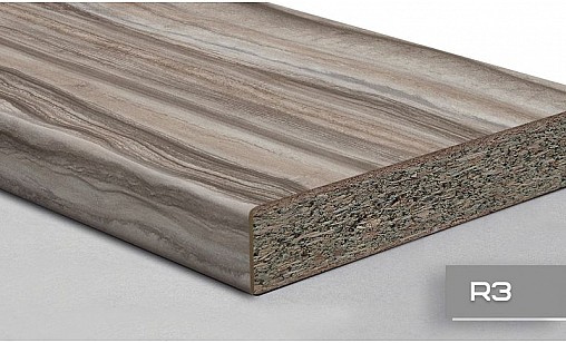 Стільниця LUXEFORM S497 Веста 2U R3 3050х700х38 мм вологост.