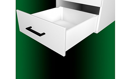 Тандембокс SLIM 16мм L-450мм  Н-118мм Білий ДС ПреміумЛайн