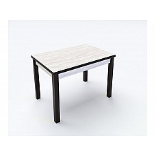 Стіл обідній MR 1100( 350 350)*750*770 чорний/Аляска Стіл обідній MR 1100( 350 350)*750*770 чорний/Аляска