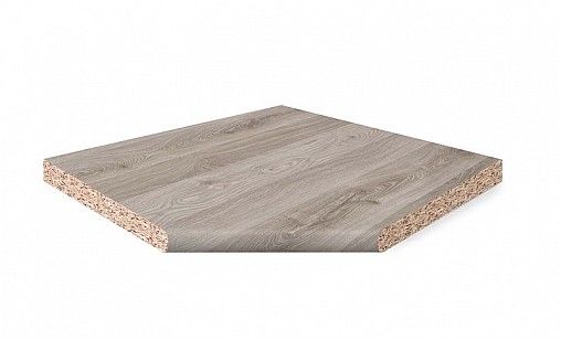 Кутовий елемент LUXEFORM SP801 Дуб Скельний 1L R13 850х850х28 мм