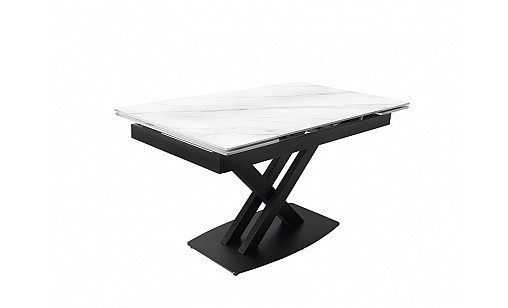 Стіл обідній Robert 1400( 300 300)*800*760 Snow white Matt