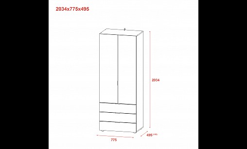 Шафа ASTI-2 Дуб Тахо