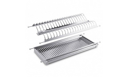 Сушка для посуду 600 мм 280*565*65 нержавіюча сталь GTV OC-A0160-06