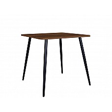 Стол MODERN LITE BLACK 800*800*750 Орех Тиеполо