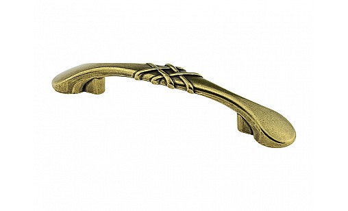 Ручка меблева D-100/76 G4 Бронза Антична ДС ОптимаЛайн