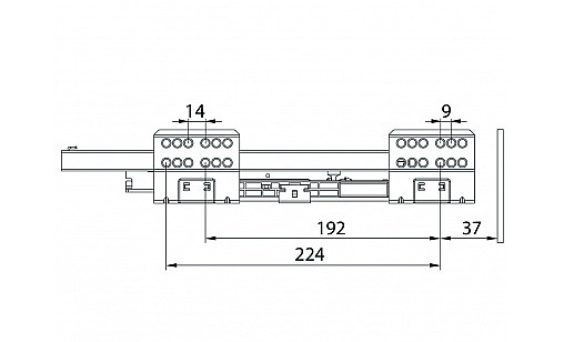 Тандембокс SLIM 18мм L-350 Н=118мм (графіт) ДС ПреміумЛайн Тандембокс SLIM 18мм L-350 Н=118мм (графіт) ДС ПреміумЛайн