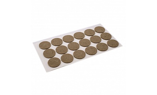 Самоклейка мягкая для ножек бежевая д=35мм