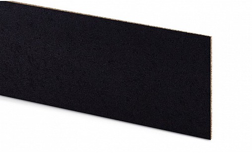 Стінова панель LUXEFORM L015 Платиновий Чорний бекинг пластик білий 4200х600х10 мм