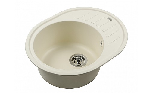 Мойка гранитная VENTOLUX MONICA 620x500x200 Кремовый