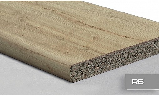 Стільниця LUXEFORM L152 Дуб Бірмингем 1U R6 3050х1200х28 мм вологост.