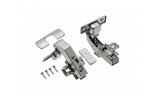 Завiс на фальшпанель самодотягуючий гідравлічний 90* 3D ZM-HCKT90-3DBEO-S GTV Завiс на фальшпанель самодотягуючий гідравлічний 90* 3D ZM-HCKT90-3DBEO-S GTV