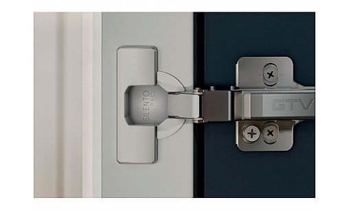 Завiс напівнакладний SILENTO PRO дотягом 3D ZM-HCSL08-3DBEO GTV