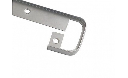 Стык планка прямая алюминиевая 600 мм х 38 мм U профиль R=6 мм ДС ЛюксФорм