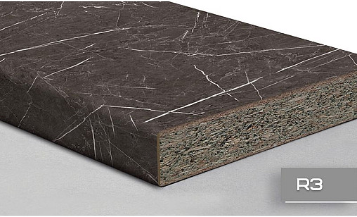 Столешница LUXEFORM L937 Ларсен 1U R3 3050х600х38 мм влагост. Столешница LUXEFORM L937 Ларсен 1U R3 3050х600х38 мм влагост.