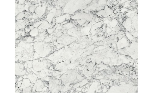 Стінова панель SWISS KRONO 4876 SM Мармур Сентиментальний бекинг пластик білий 4100х600х10,8 мм антибакт.