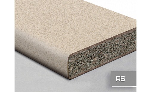 Столешница LUXEFORM S501 Камень Гриджио Бежевый 2U R6 4200х600х28 мм влагост.