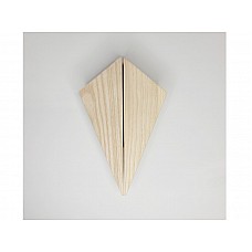 Ручка деревянная GEO 220/200 ясень WHITE