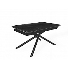 Стол обеденный Philip 1400(2000)*900*750 Shks Black matt Стол обеденный Philip 1400(2000)*900*750 Shks Black matt
