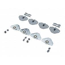 Механізм розсувних дверей 2 двері (комплект роликів 8 шт) 101-11-11-403 DELTA 11