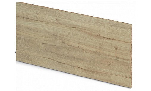 Стінова панель LUXEFORM L152 Дуб Бірмингем беккінг плавстик білий 3050х800х10 мм