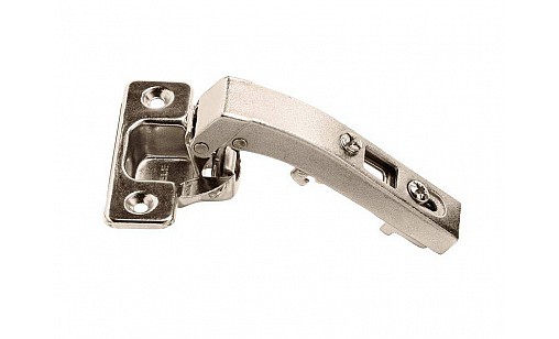 Завіс рівнолежачий 90° Metalla D SM N з доводчиком сталь нікельована шаблон 45 x 9.5 під шуруп 315.01.740 Hafele