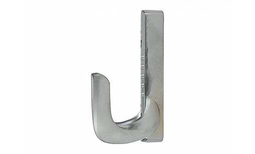 Крючок DW 341 G6 Хром Матовый (Алюминий) Big ДС ОптимаЛайн