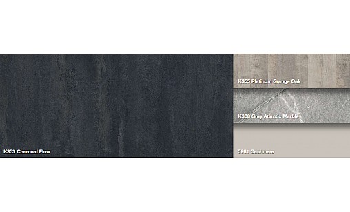 Стільниця K353 RT Вугільний Камінь 4100х600х38 1U вологостійка Kronospan