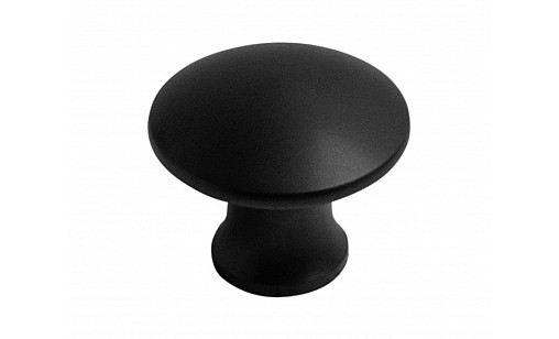 Ручка кнопка K 6041 BLKM Чёрный Матовый ДС