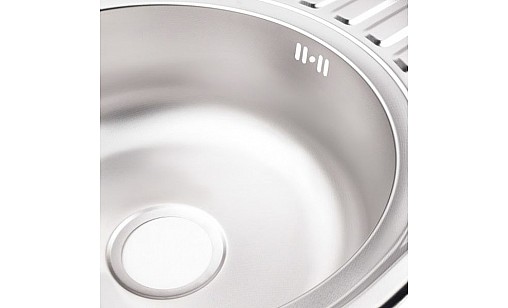 Мойка нержавеющая LIDZ 7750 Micro Decor 0,8*180 мм