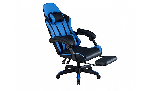 Крісло геймерське FOREST чорне/синє