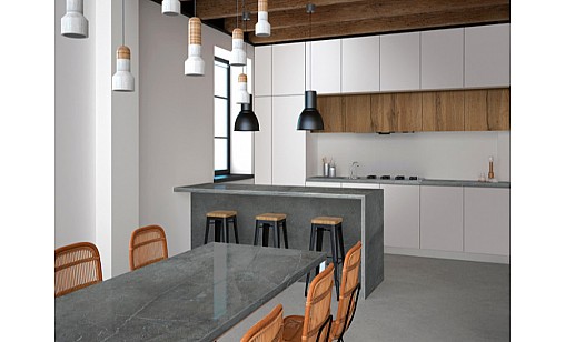 Столешница LUXEFORM W149 Мрамор Кастилия 1U R6 3050х600х38 мм влагост. Столешница LUXEFORM W149 Мрамор Кастилия 1U R6 3050х600х38 мм влагост.