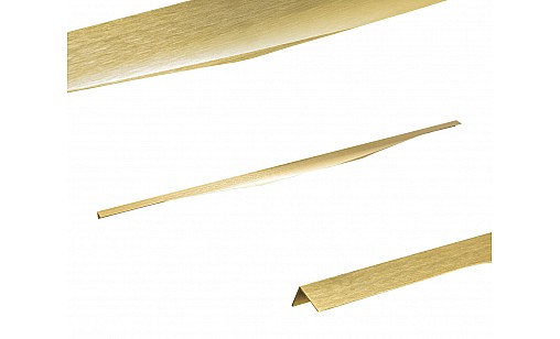 Ручка профільна UA 04/0980 ZM Золото Матове ДС